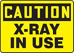 Accuform MRAD642VP Plastic Safety Sign, "Caution