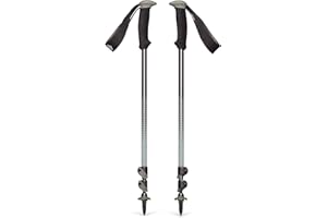 BLACK DIAMOND Trail Back Trekking Poles (Pair) | Durable Aluminum | FlickLock Adjustability | Comfortable Grips for Hiking & Backpacking