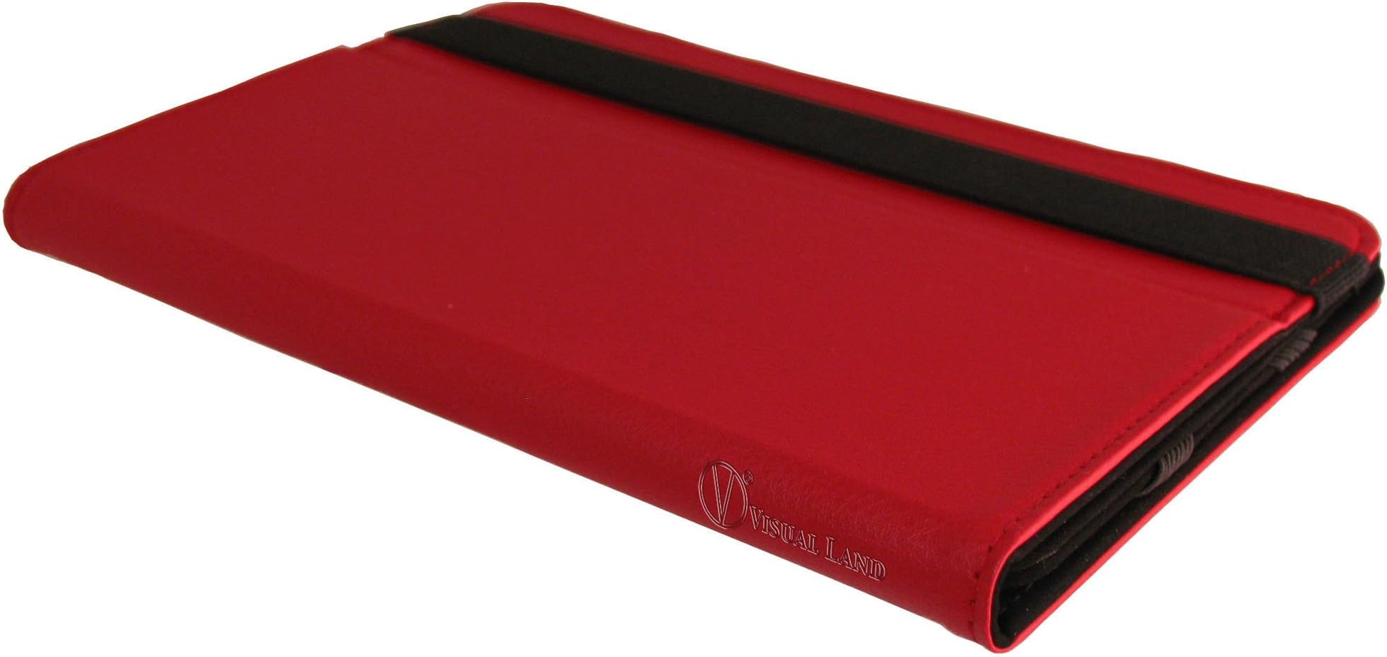 Visual Land Prestige 7-Inch Pro Folio Case, Red (ME-TC-017-RED)
