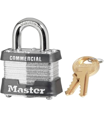 MasterLock 3KA #3252 Laminated Padlock, KA: 3 ~ Key #3252
