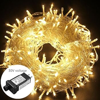 Oulin S Led String Lights Outdoor Christmas Lights 30v 8 Modes 200led 82ft Fairy String Lights For Homes Christmas Tree Wedding Party Bedroom