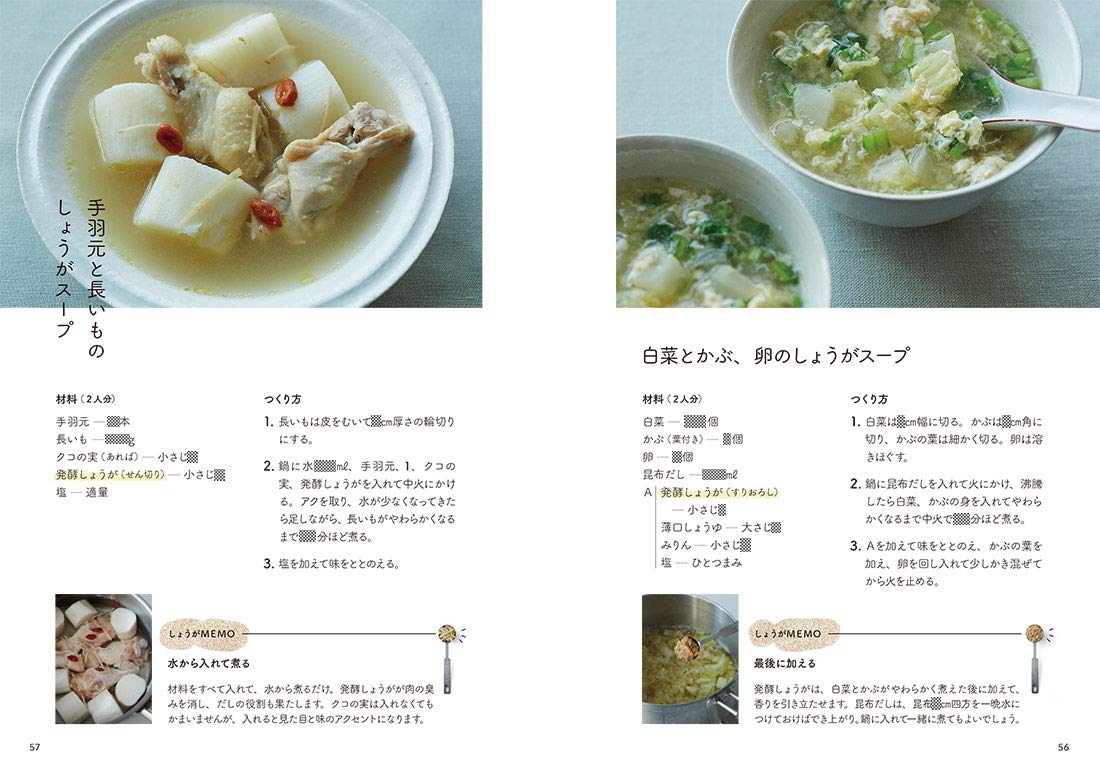 発酵しょうが健康レシピ ひとさじで免疫力が上がる Amazon Com Books