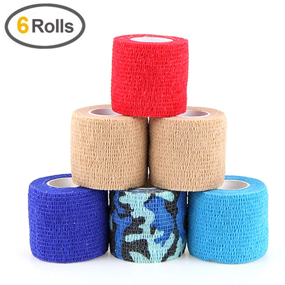 MUEUSS Self Adhesive Bandage Tape Vet Wrap Self Adherent Cohesive