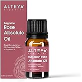 Alteya Bulgarian Rose Absolute Oil Rosa Damascena Multi-Use Oil Blend Excellent for Aromatherapy, Fragrance, Skincare and Massage Therapy 10mL