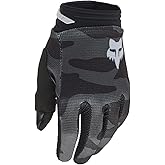 Fox Racing Youth 180 BNKR Motocross Glove, Black CAMO, X-Small