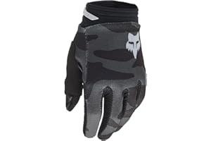 Fox Racing Youth 180 BNKR Motocross Glove, Black CAMO, Large