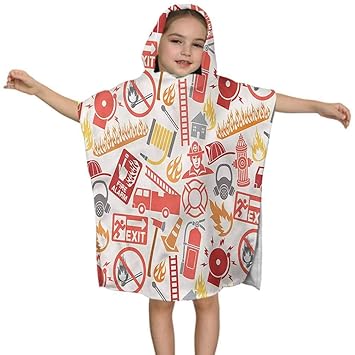 hooded beach towel