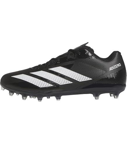 Amazon.com | adidas Adizero Primeknit Black Football Cleats Size 9