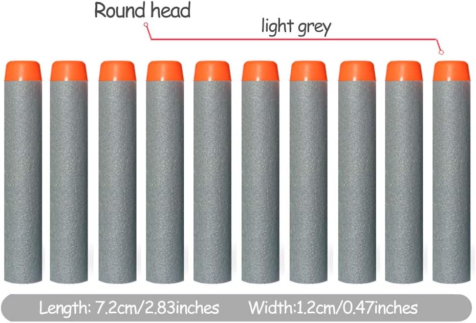 VCOSTORE Nerf Bullets - 100 Pieces Nerf Darts Nerf Elite Gun Bullet Ultra Refill Darts Foam Darts for N-Strike Elite Blasters Series… - Image 3