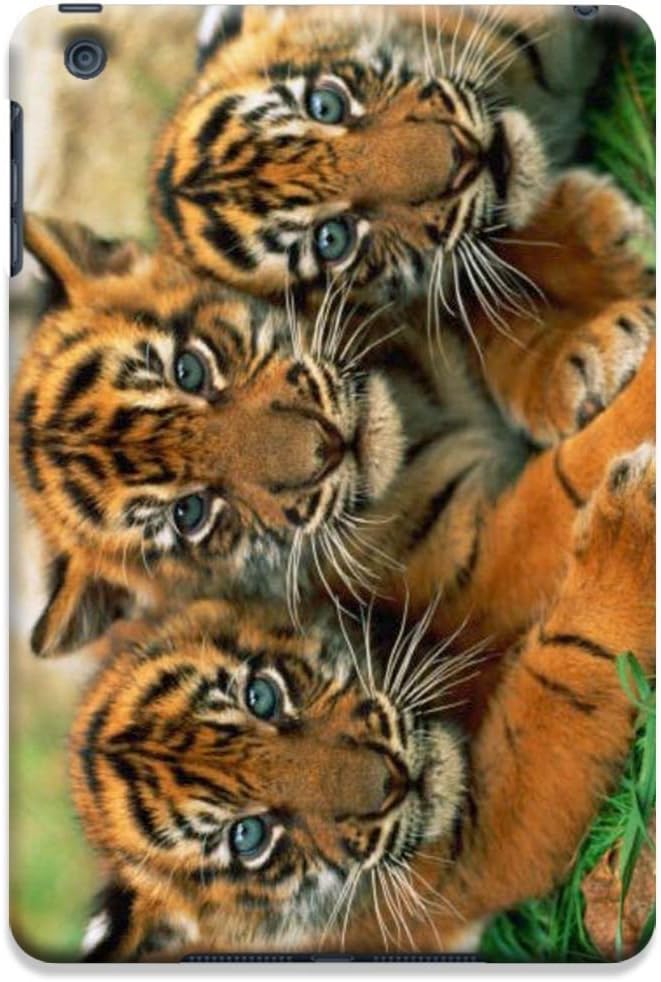 Tiger Case Cover Hard Back Cases Beautiful Nice Cute Animal hot selling cell phone cases for Apple Accessories iPad Mini # 10