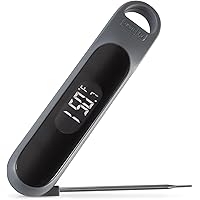 Dash Precision Quick-Read Meat Thermometer - Waterproof Kitchen and Outdoor Food Cooking Thermometer with Digital LCD Display