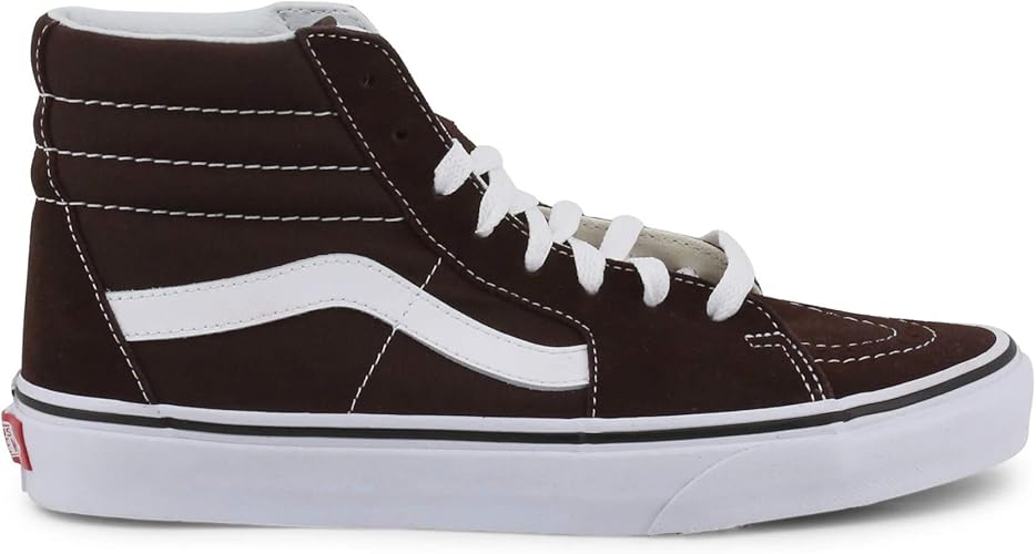 vans sk8 hi full chex skate shoe