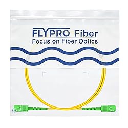 FLYPROFiber OS2 0.5M(1.6ft) SC/APC to SC/APC Fiber