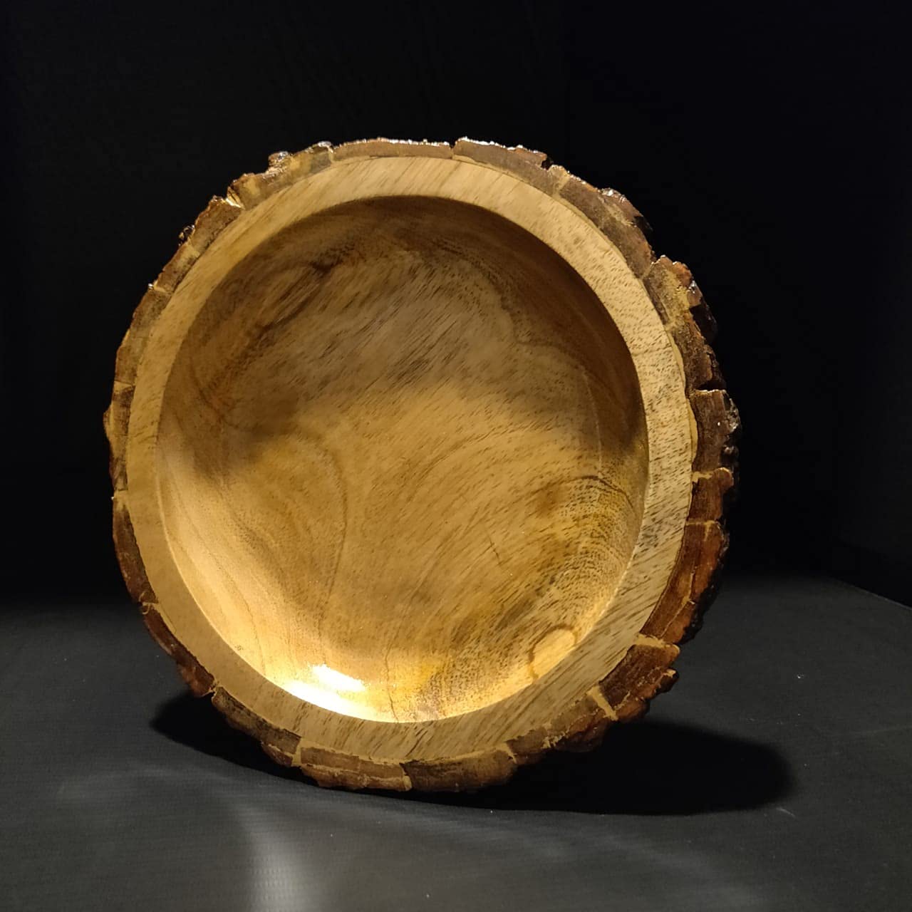 Buy GKH Wooden Table Décor Natural Tree Bark Platter Tree Log