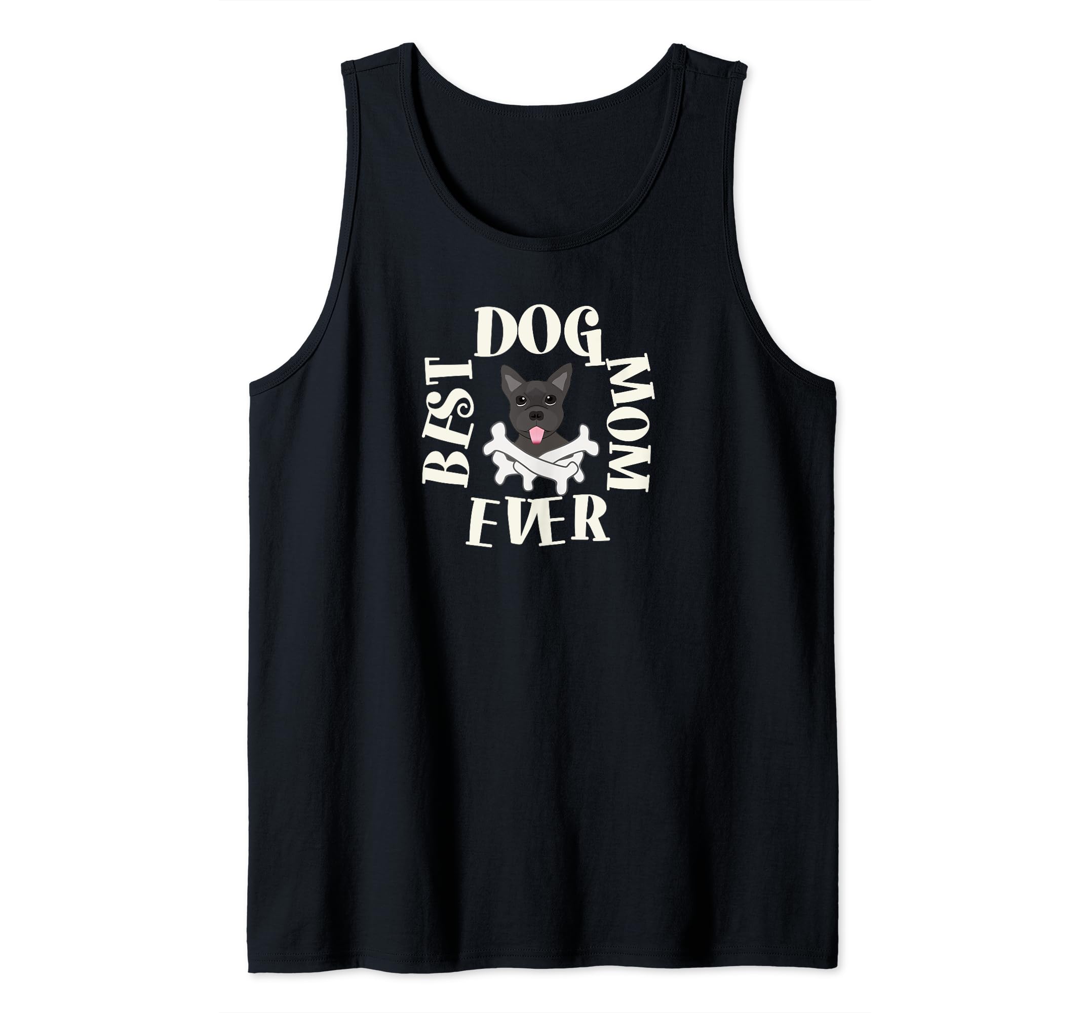 Best Dog Mom Ever with Puppy Tank Top