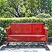 Crosley Furniture Bates Sofa Glider - Red