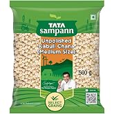 Tata Sampann Unpolished Kabuli Chana, 500 g, (Medium Size)