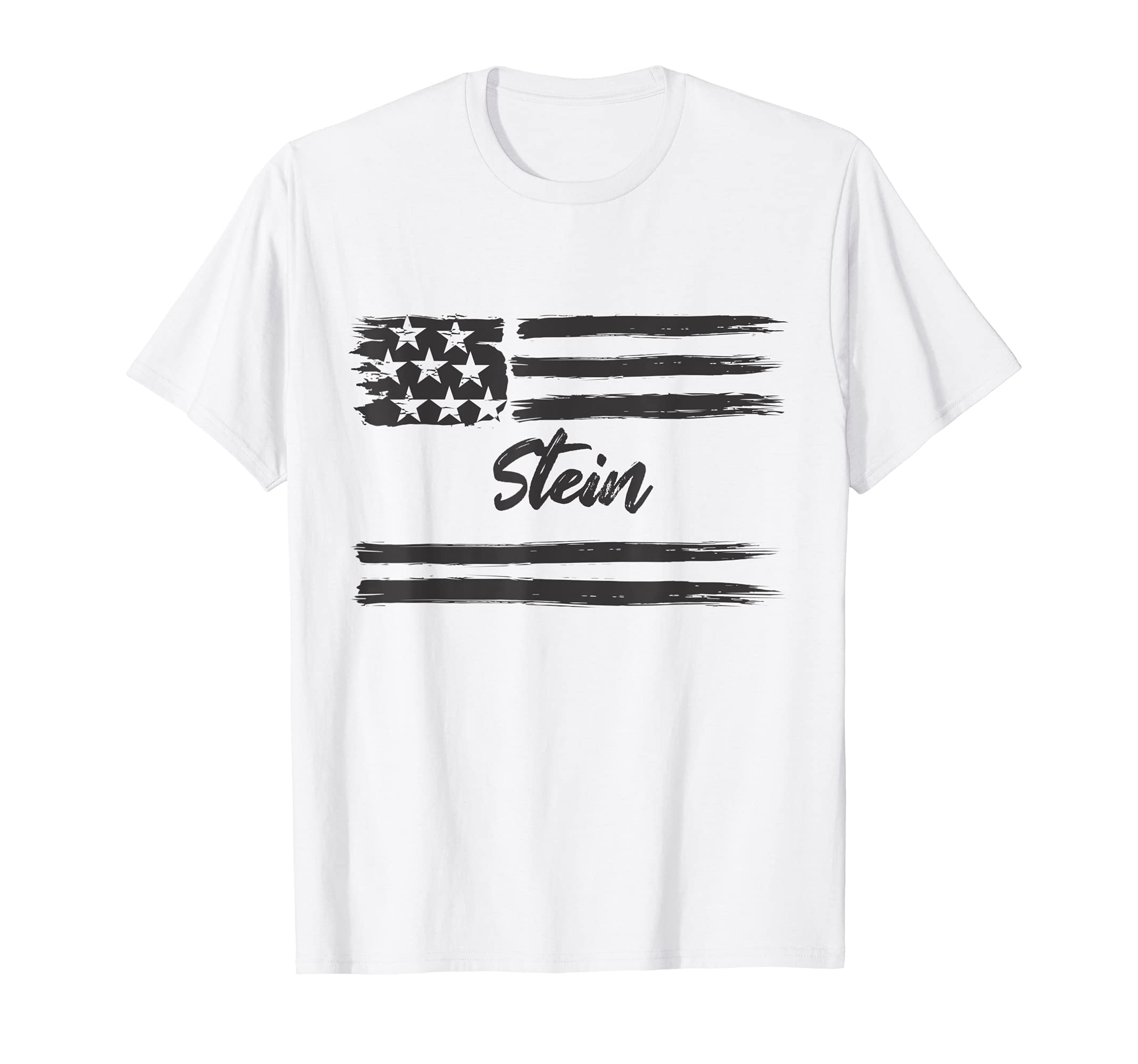 Stein - Personalized Name, Stars and Stripes, USA Flag T-Shirt