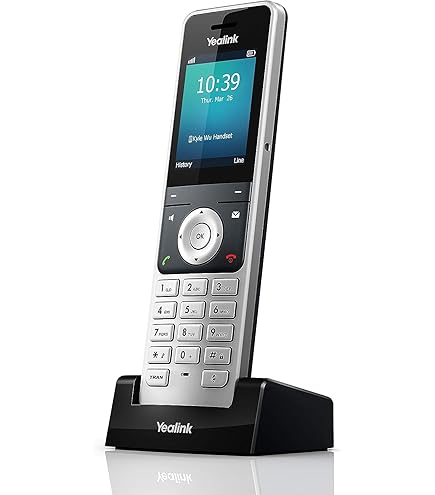 Yealink W60B DECT IPベースステーション W56Hハンドセット Yealink W60B DECT IP Handset Kit – Atlas Phones