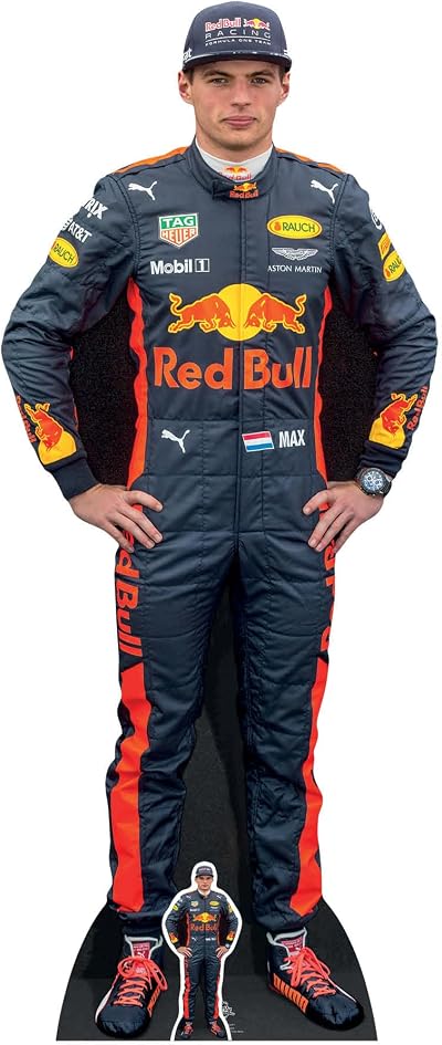Star Cutouts CS667 Max Verstappen Cardboard Cutout 177 x 74 cm Multi-Colour