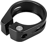 X AUTOHAUX 31.8mm Aluminum Seat Post Clamp Black 1.25 inch view 5