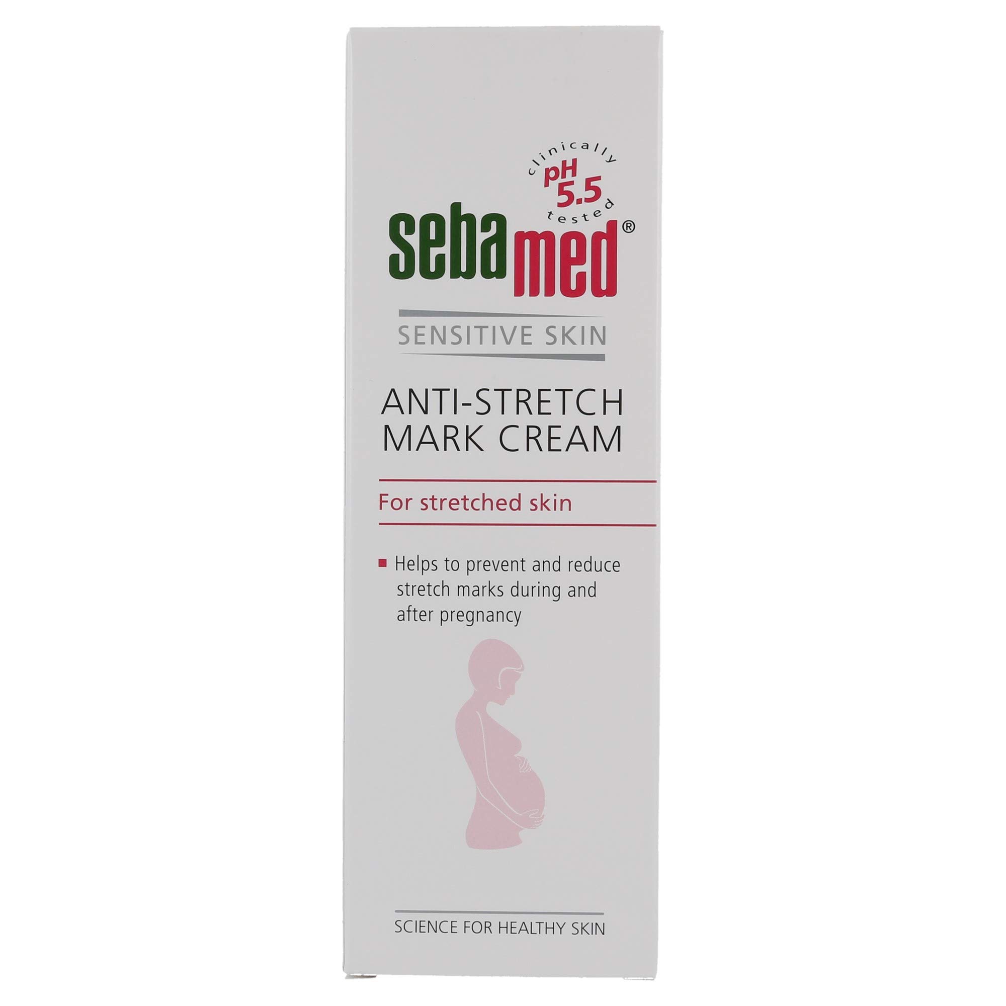 Sebamed Anti-Stretch Mark Cream Stretch Mark Cream - for Pregnancy Stretch Mark & Prevention Oil - Stretch Mark Removal Cream for Pregnant Women, Mothers - Safe for All Ages & Skin Types