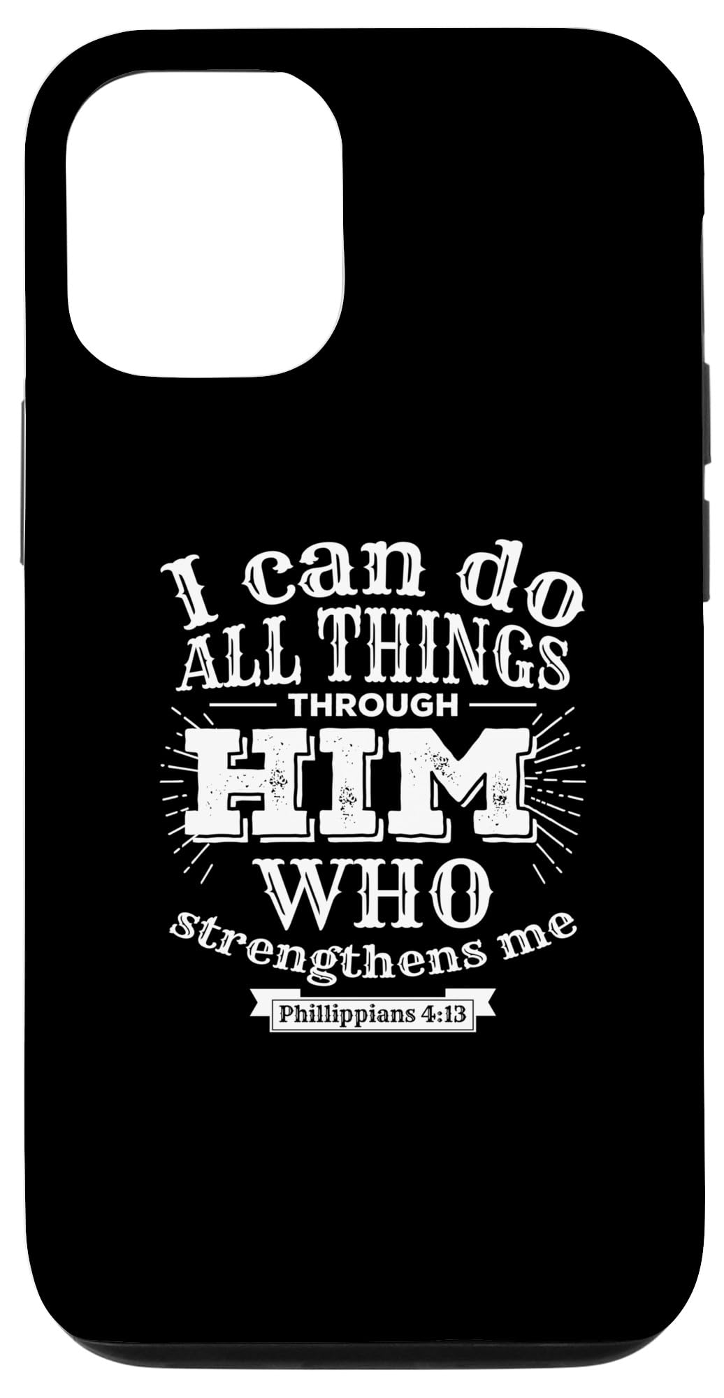 iPhone 14 Bible Jesus Philippians for fans of the holy Book Design Case