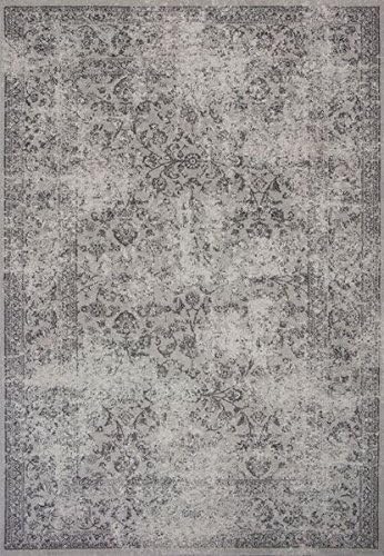 KAS Oriental Rugs Reflections Collection Vintage Area Rug, 2'7" x 4'11", Grey