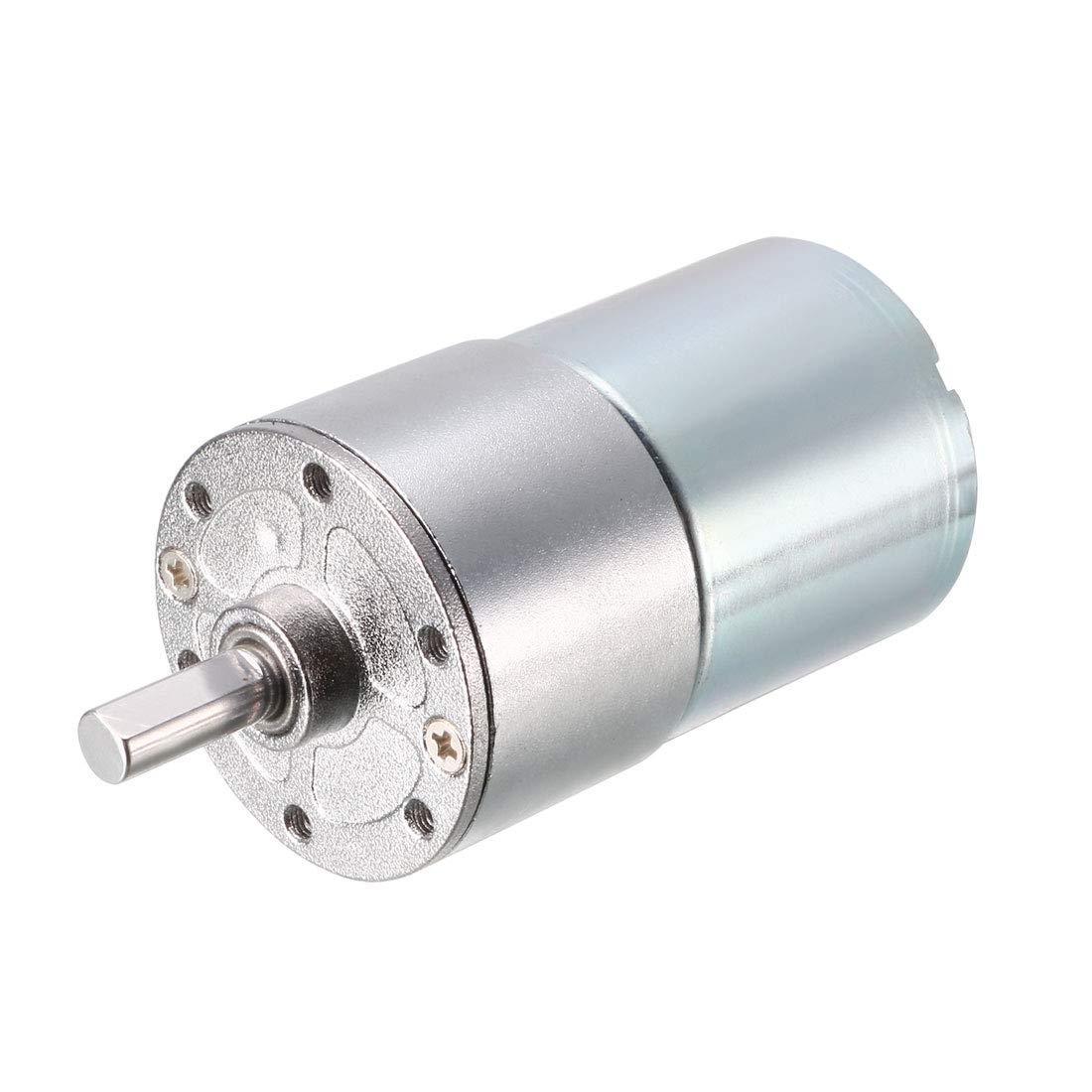 Uxcell 12V DC 110 RPM Gear Motor High Torque Electric Reduction Gearbox Centric Output Shaft