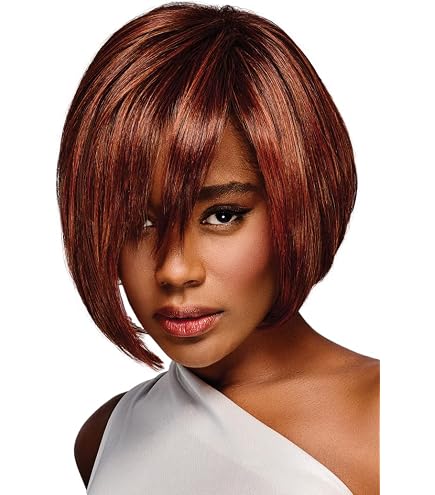 Amazon.com : Kim Kimbel Jayla Chin-Length Asymmetrical  display picture 2