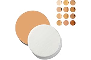 TOTY. Toty by Sofia Vergara - Ilumina CC Creamy Compact SPF 50+ Refill - Mineral Sunscreen for Face - Cream Foundation Balm - Blurring, Matte Light Coverage - Water Resistant - All Skin Types - 3N