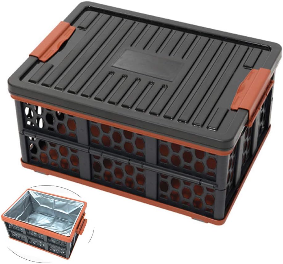 N / A Caja de Almacenamiento de apilamiento Plegable Multifuncional