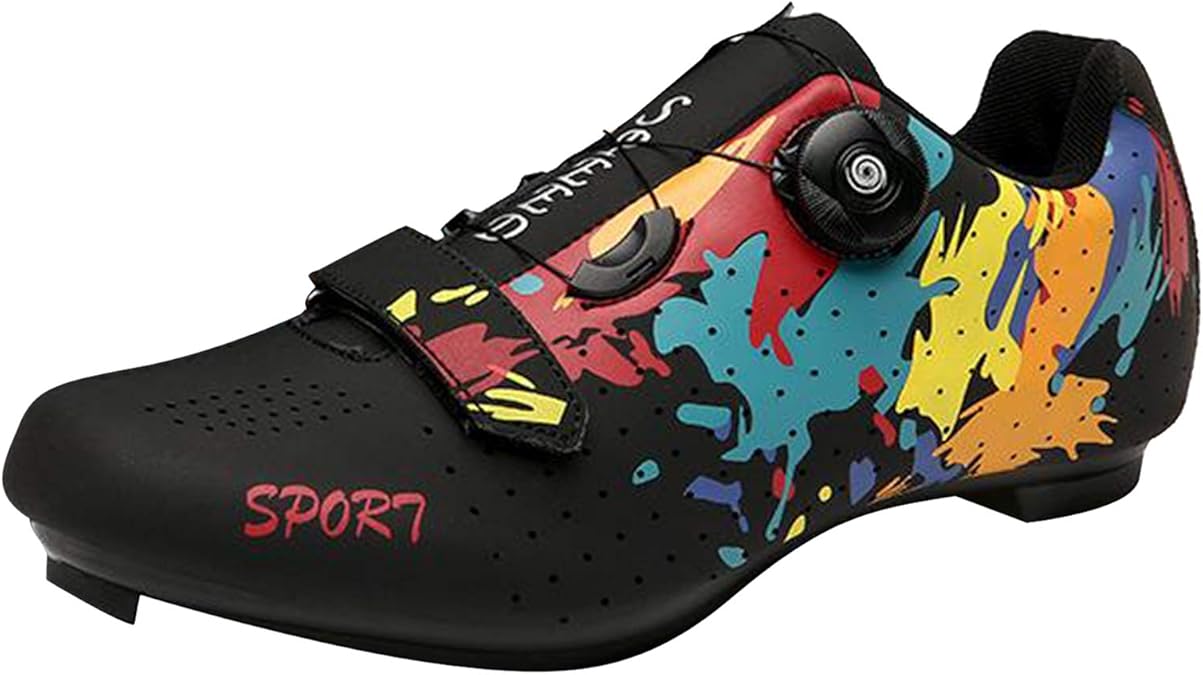 SM SunniMix Deluxe Mens Road Bike Shoes Work 2/3Bolt with SM SunniMix Deluxe Mens Road Bike Shoes Work 2/3Bolt with