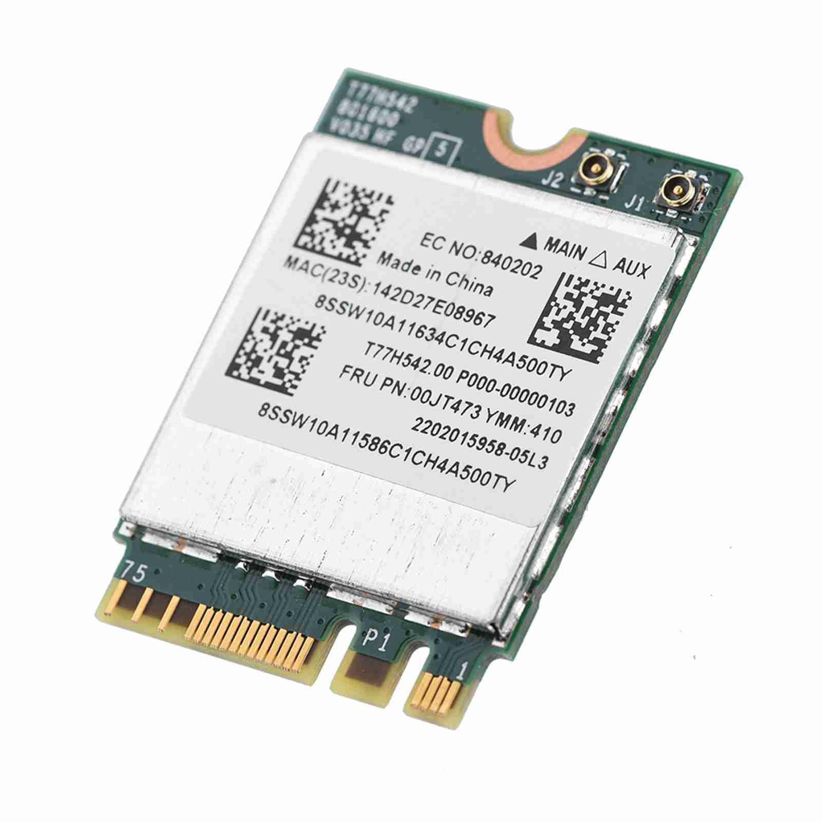 Garsent WIFI Card, Dual Band 433Mpbs Network NGFF M2 Wireless WIFI Card 802.11AC Wireless Network Card for Lenovo.