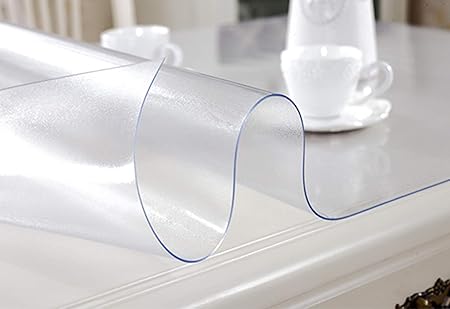 Amazon Yasushoji クリア デスク マット 事務所 オフィス 専用 防水 傷や汚れに強い メモ書き 便利 ３年間交換不要 60cm 1cm 透明1 5mm デスクマット 文房具 オフィス用品