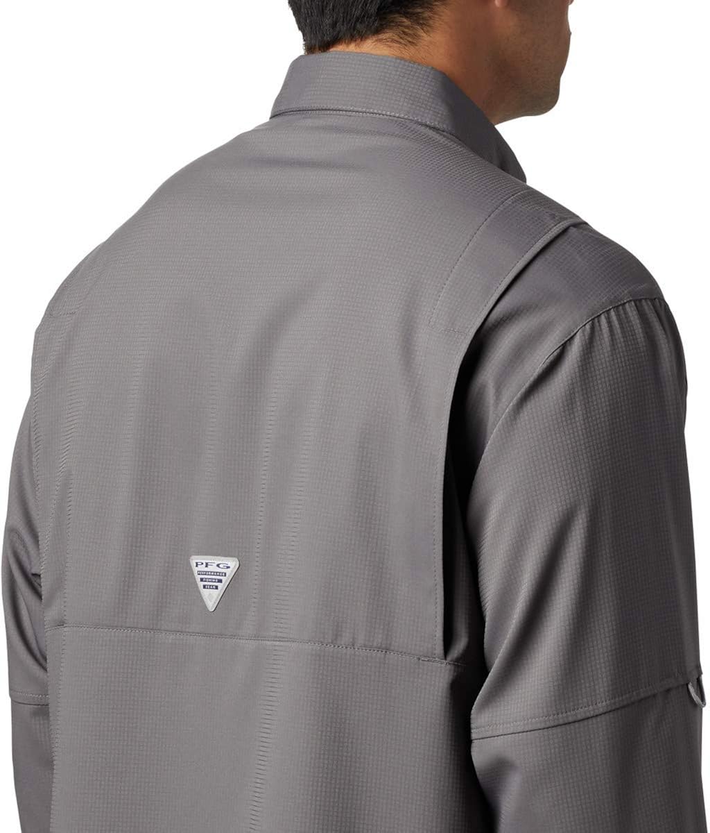 Columbia Mens PFG Tamiami Ii Long Sleeve Shirt UPF: Clothing
