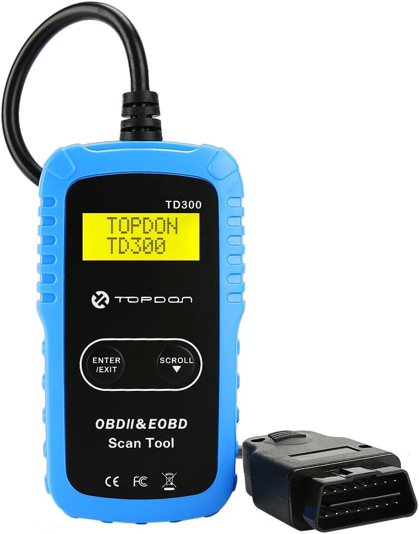TOPDON Elite OBD2 Scanner ABS/SRS Diagnostic Tool for Full OBD2 Functions and ABS/SRS Warning Light Turn-Off with Built-in DTC Lookup