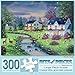 Bits and Pieces - 300 Large Piece Jigsaw Puzzle for Adults - Firefly Magic - 300 pc Country Summer Nights Jigsaw by Artist Mary Ann Vessey