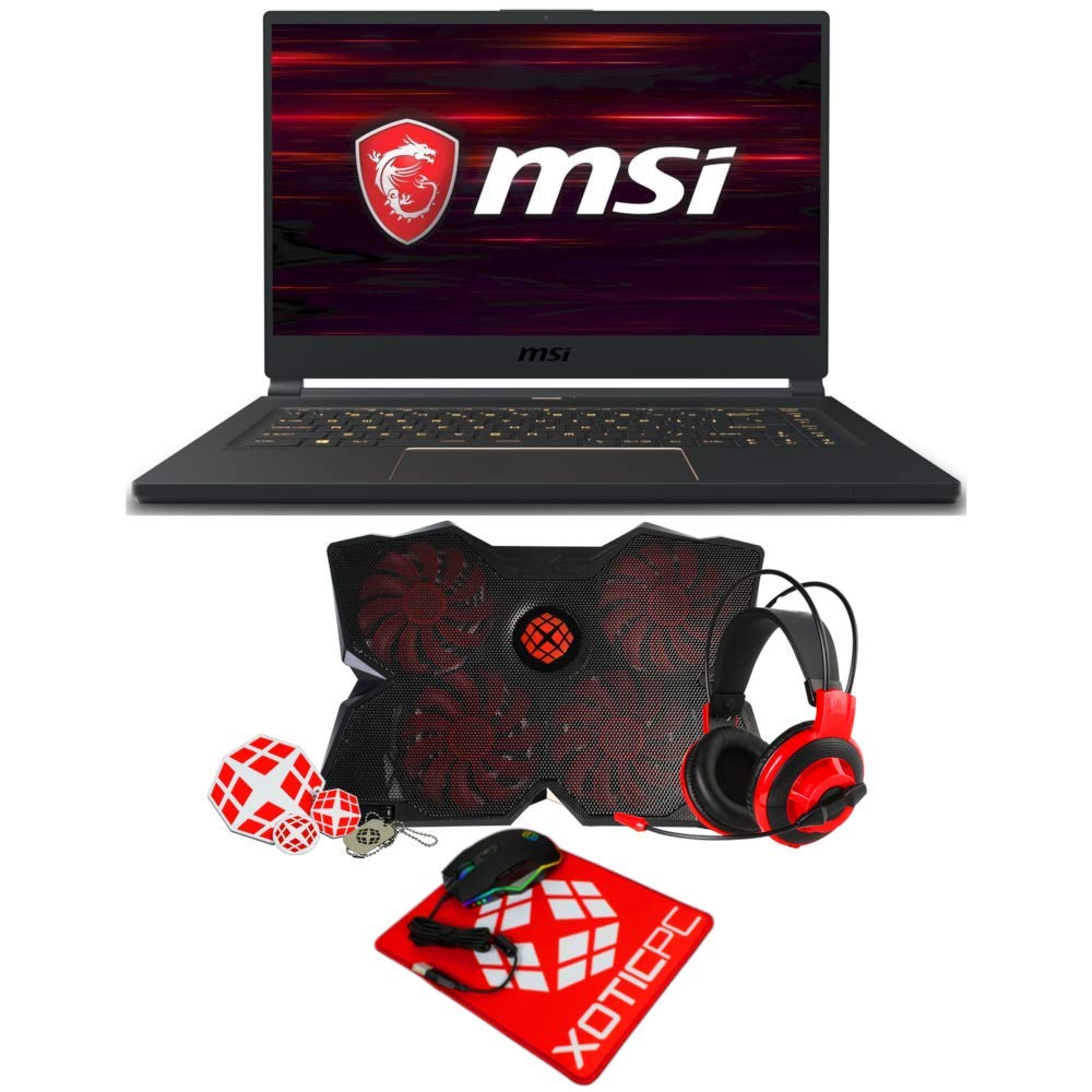 MSI Enthusiast GS65 Stealth 15.6" FHD 144Hz Intel Core i7 9th Gen 9750H (2.60 GHz) GeForce GTX 1660 