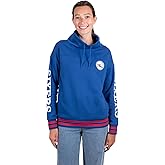 Ultra Game Women's NBA Official Fleece Hoodie Pullover Sweatshirt Funnel Neck