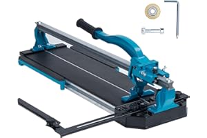 Acekool Manual Tile Cutter, Porcelain Ceramic Tile Cutter With Tungsten Carbide Cutting Wheel,Infrared Positioning, Anti-Skid Feet, Durable Rails for Workshops &Industrial Sites.