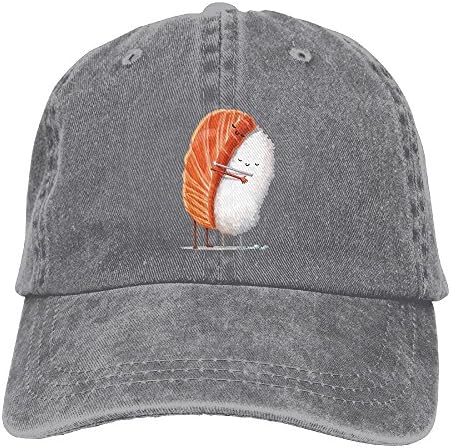 MNBHat Sushi Hug Cute Cartoon Snapback Cotton Cap Ash