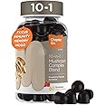 Zahler 10-in-1 Mushroom Gummies Raspberry Flavored with Lions Mane Mushroom, Reishi, Cordyceps, White Button, Plus 6 Adaptogenic Mushrooms 60