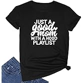 YITAN Women Cute Funny Graphic Summer Tee Cotton Short Sleeve Crewneck T Shirts