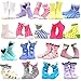 TeeHee (Naartjie) Kids Girls Fashion Variety Cotton Crew 18 Pair Pack Gift Box (3-5 Years, Fashion)