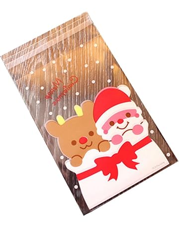 Hosaire 100pcs Sacs A Bonbons Sac Biscuit Impression Thanks You Sac Pochette Sachet Pour Bonbon Biscuit Chocolat Friandise Sucreries Sacs De Cadeaux Pour Candy Bar Mariage Anniversaire Noel Partie Accessoires De Decoration