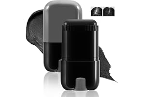 Boobeen 2-in-1 Hair Color Stick with Comb - Root Touch Up Stick, Portable & No Smudging Gray Hair Root Cover Up for Women & M