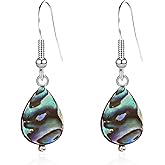 Aishgjia Vintage Dangle Drop Earrings Abalone Shell Fashion Beach Jewelry Unique Gifts for Women Birthday Gifts