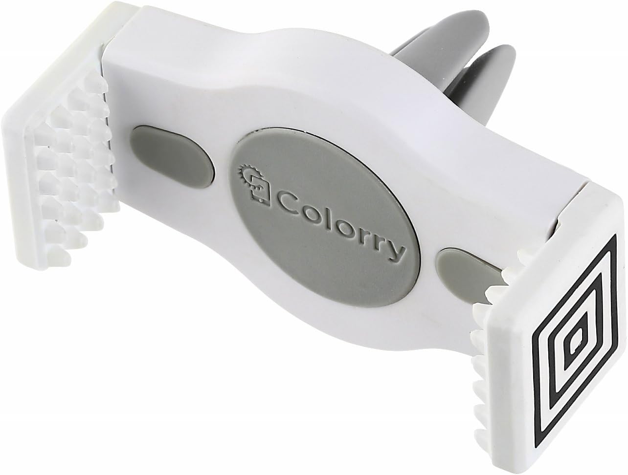 Car Mount - Colorry Universal Smartphone Air Vent Holder - Colorful Clip Accessory for iPhone 7 6 6S 5 5S 5C 4 4S Samsung Galaxy J1 S5 Mini Alpha Google Nexus 4 Motorola Moto G E X RAZR (White)