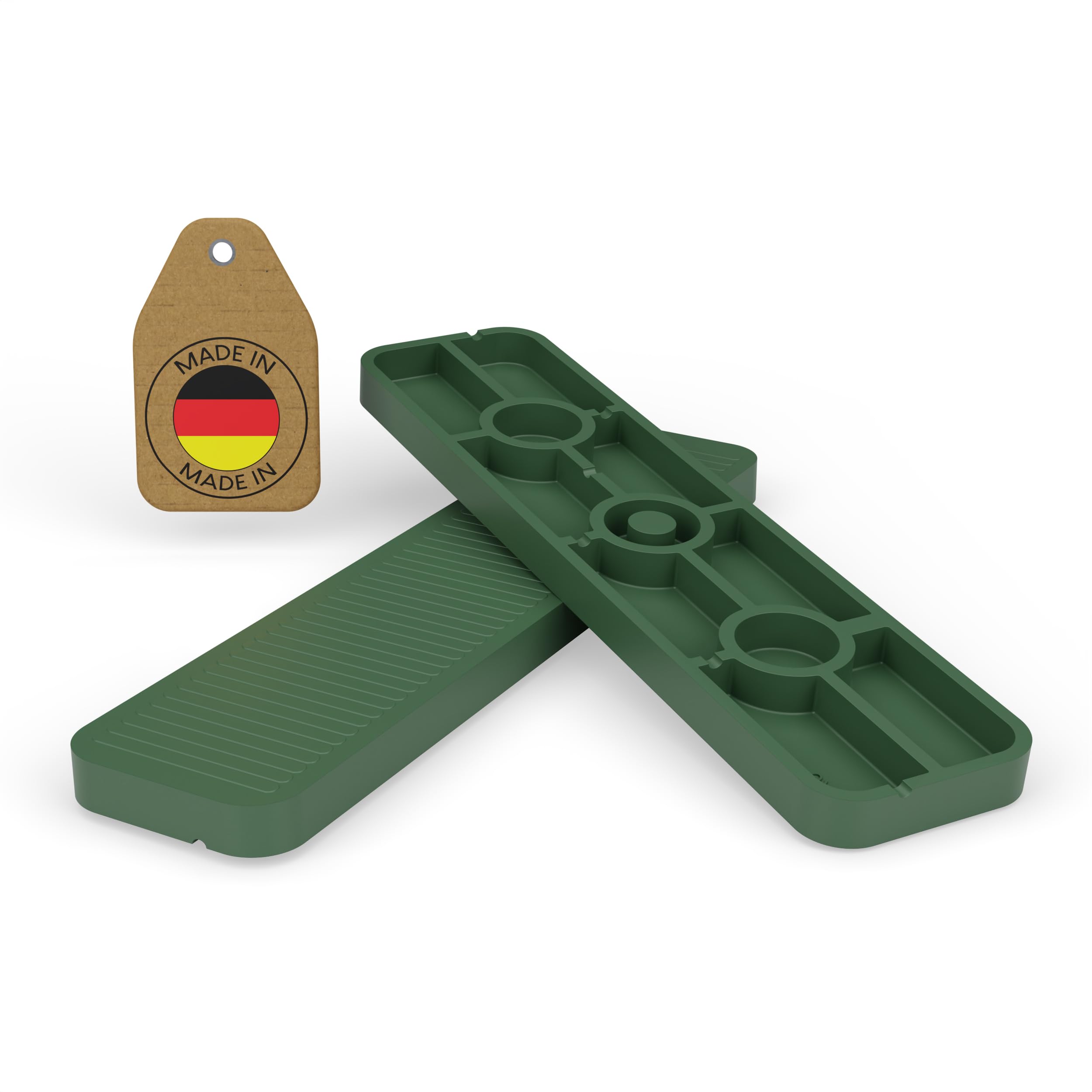 FUX Glazing Packers 100 - Heavy Duty Plastic Shims & Spacers 100x24x5mm for Building & DIY — image 1